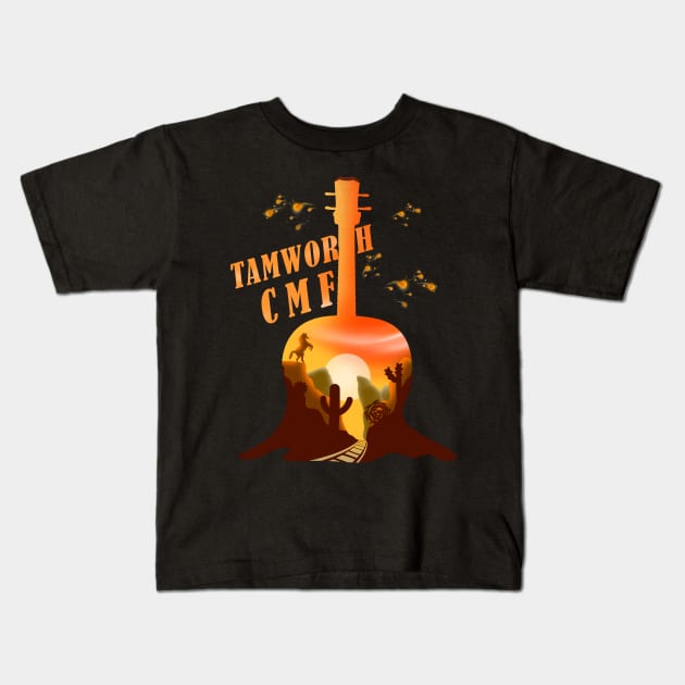 Tamworth Country Music Festival 2022 Kids T-Shirt by AdishPr